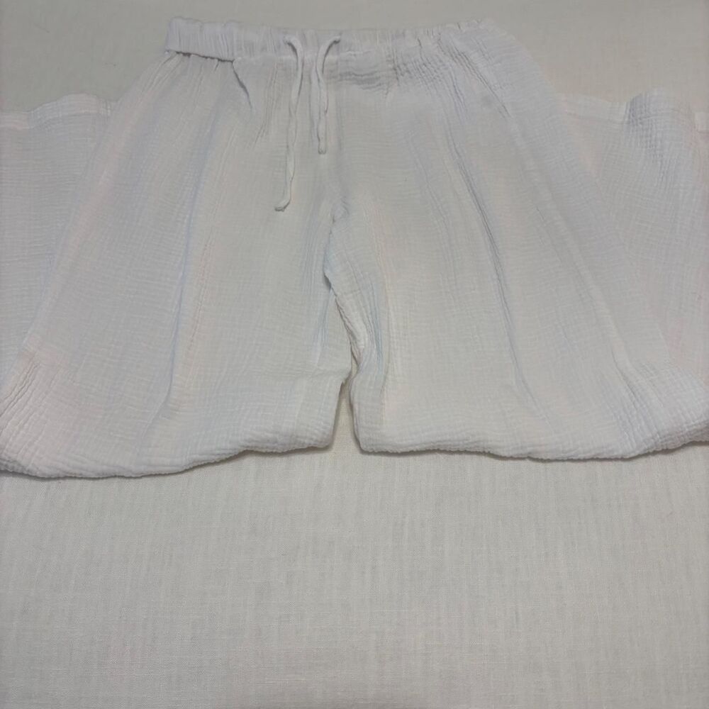 Dreamers Women's White Trousers